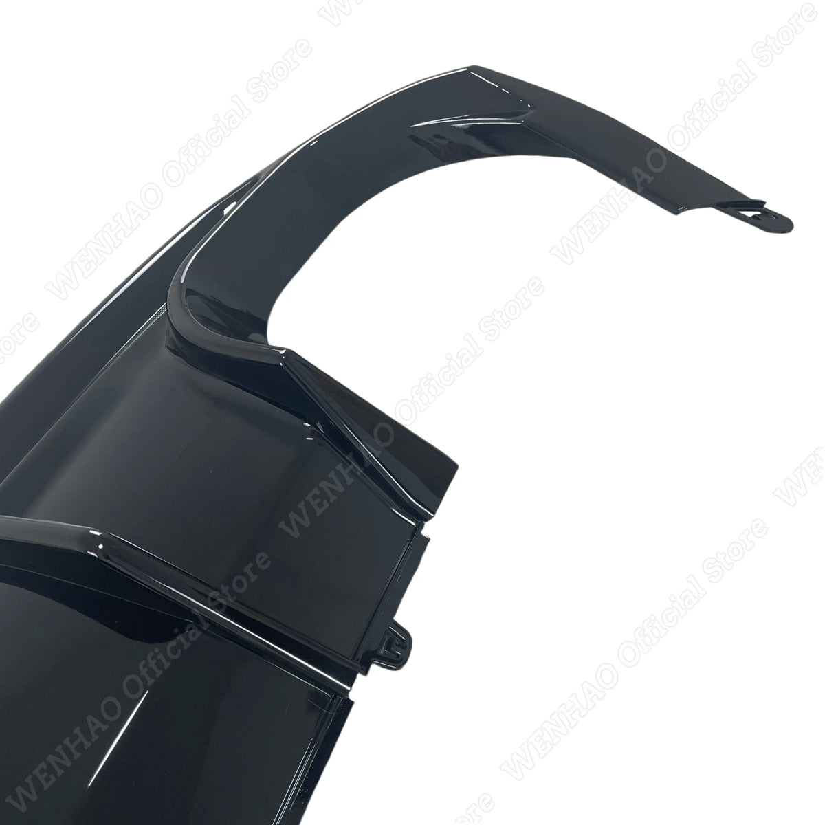 Achterdiffuser glanzend zwart voor Audi A3 8Y S-line / S3 Sedan (2020–2024)