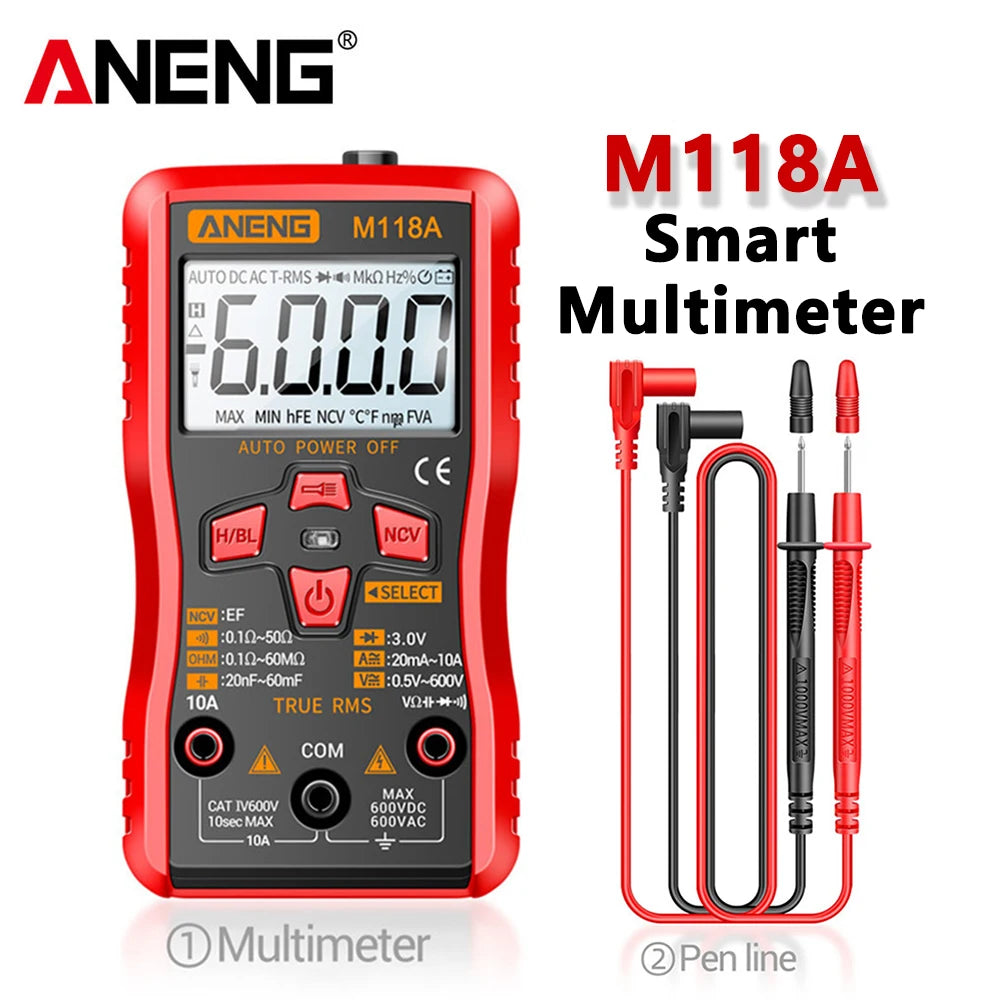 Digitale mini-multimeter (True RMS, NCV)