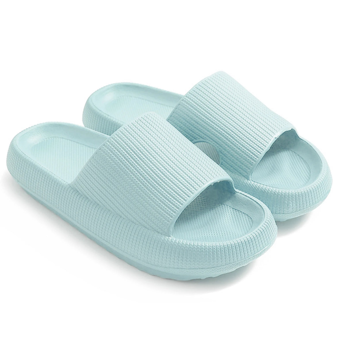 Cloud slippers met dikke zool