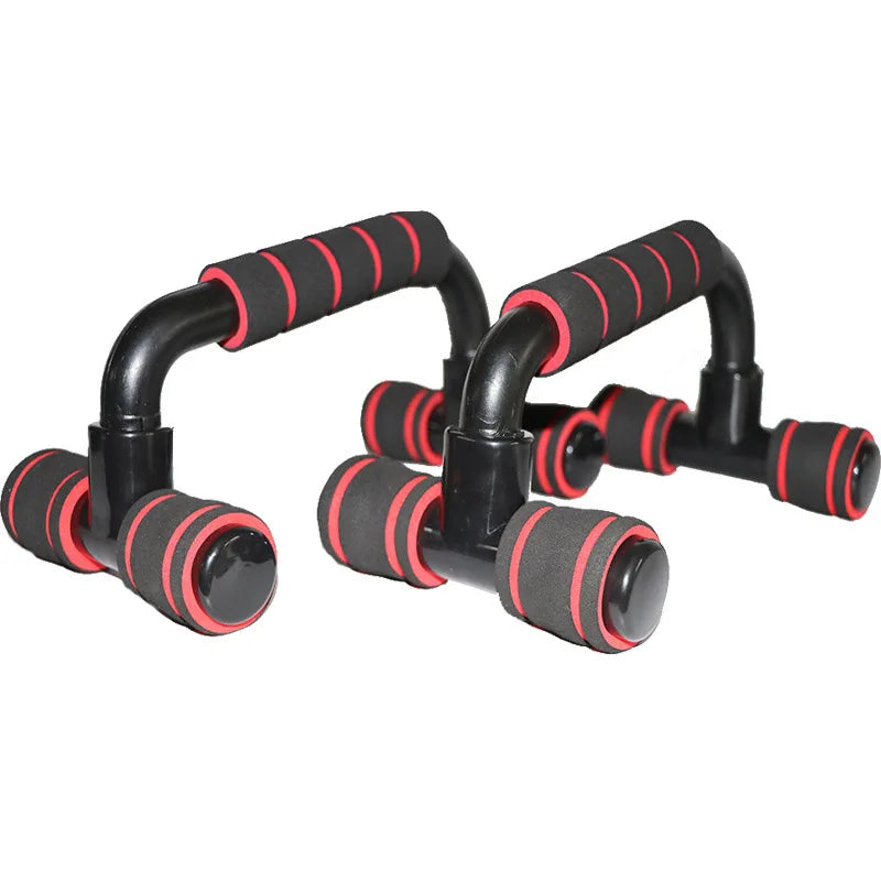 Push-up bars met foam grip