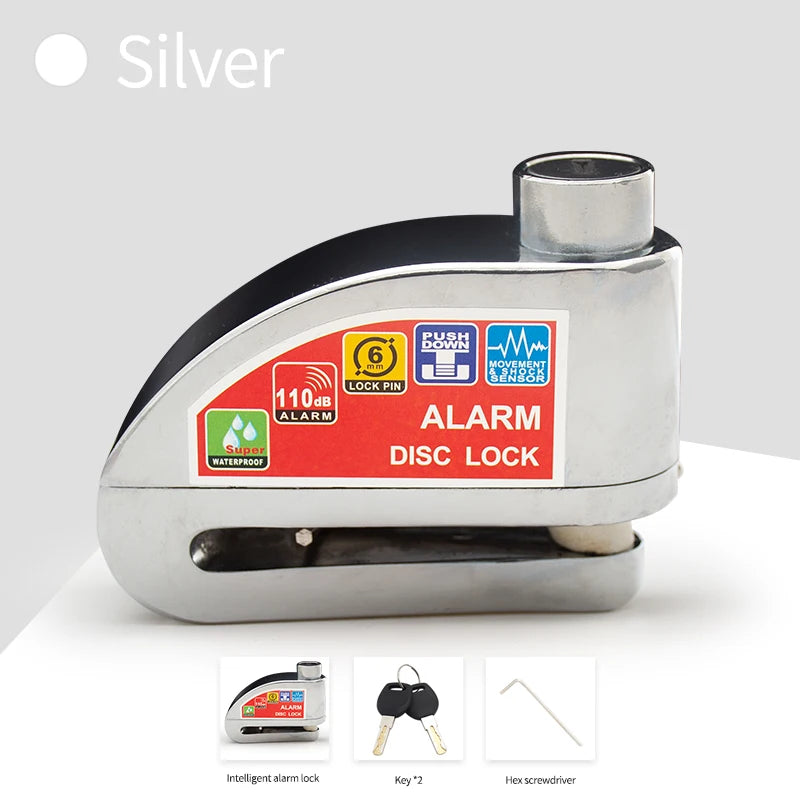 Alarmhangslot voor motor en fiets