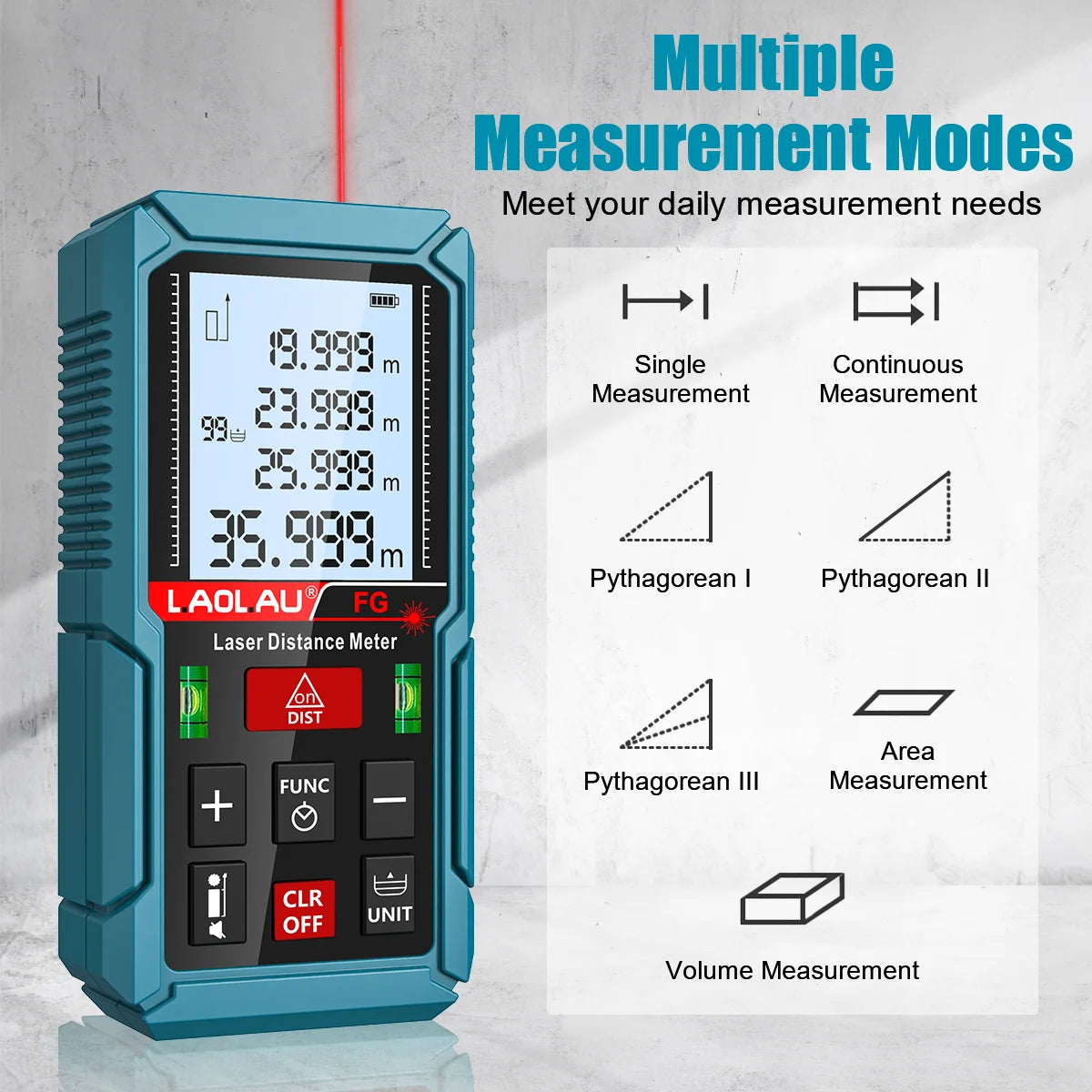 Laserafstandsmeter 50–150 m