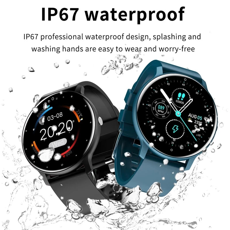 Smartwatch met hartslagmeter en sportfuncties