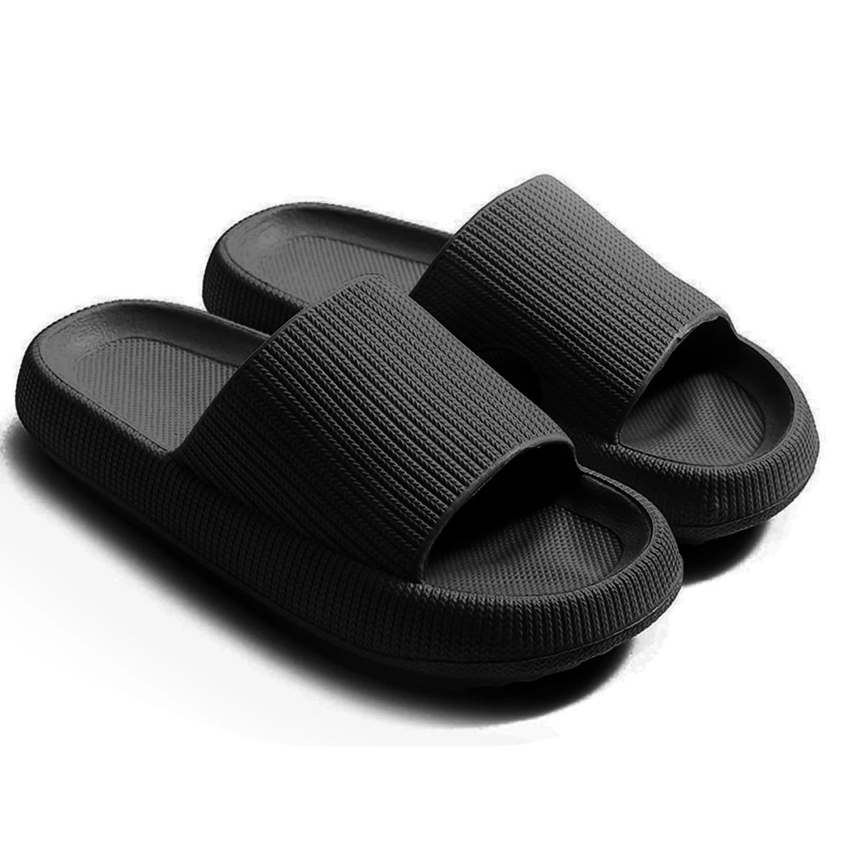 Cloud slippers met dikke zool