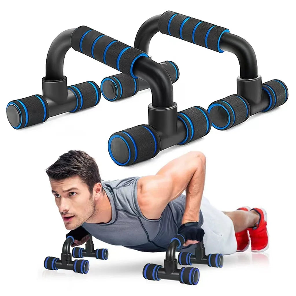 Push-up bars met foam grip