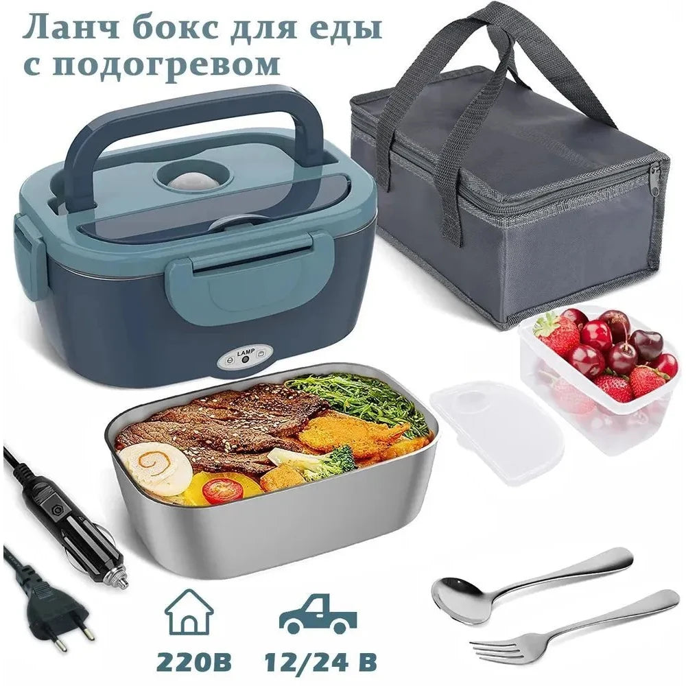 Elektrische verwarmde lunchbox 1,5 liter