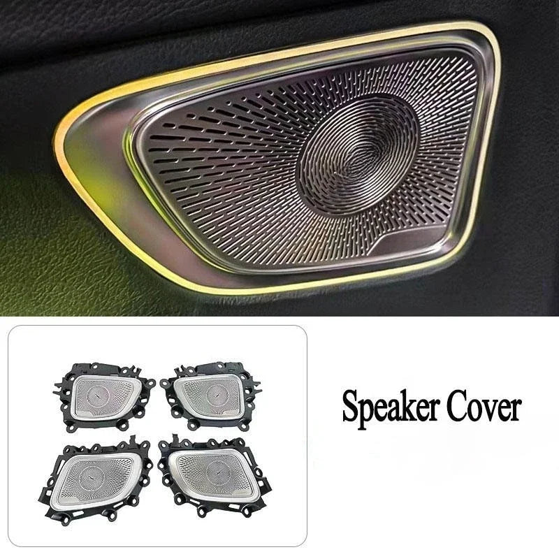LED turbine-ventilatieroosters met sfeerverlichting voor Mercedes C-Klasse W206