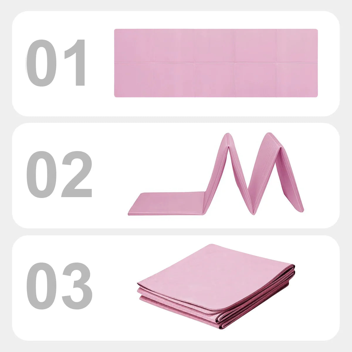 Antislip yogamat (3, 4 of 6 mm)