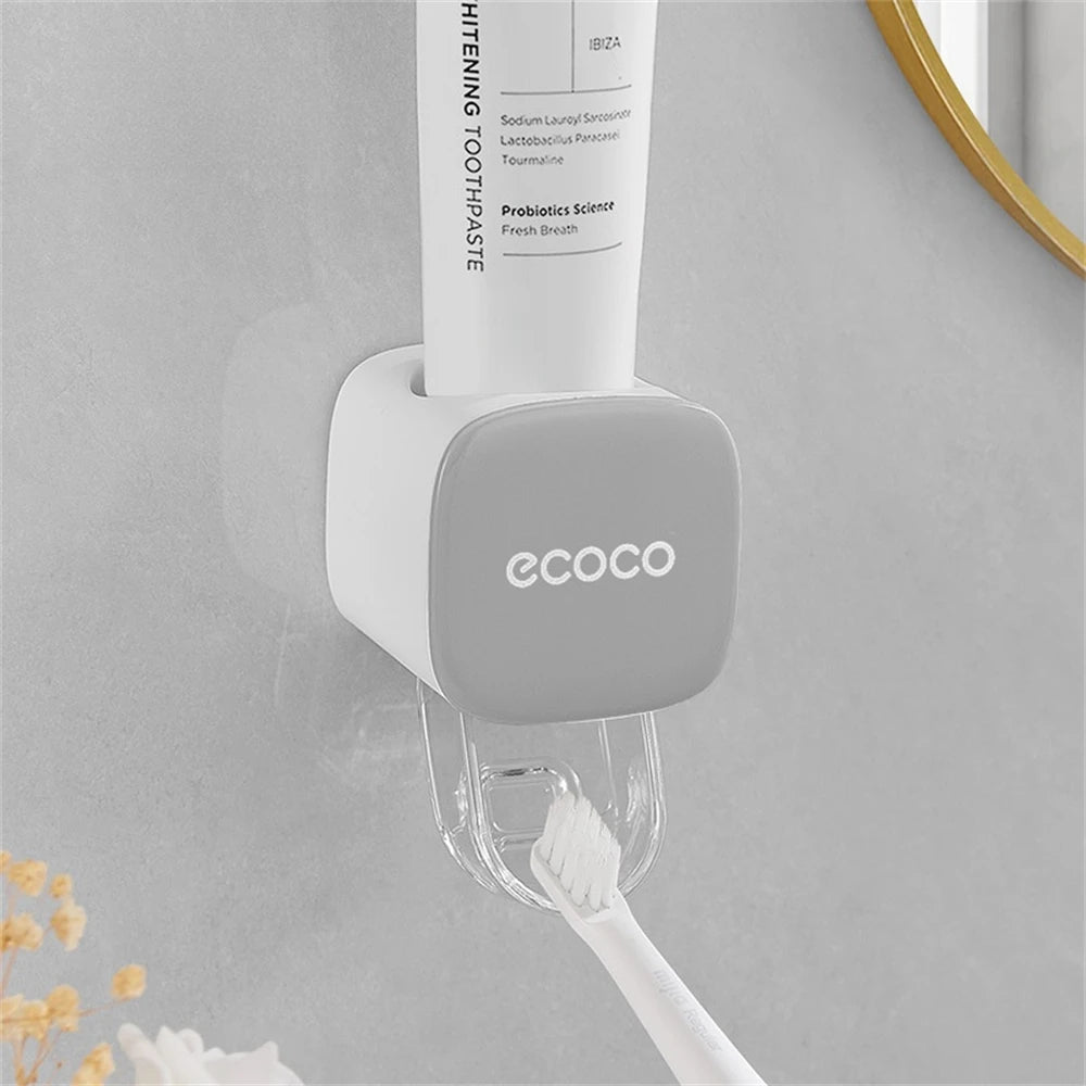 Automatische tandpastadispenser voor aan de muur