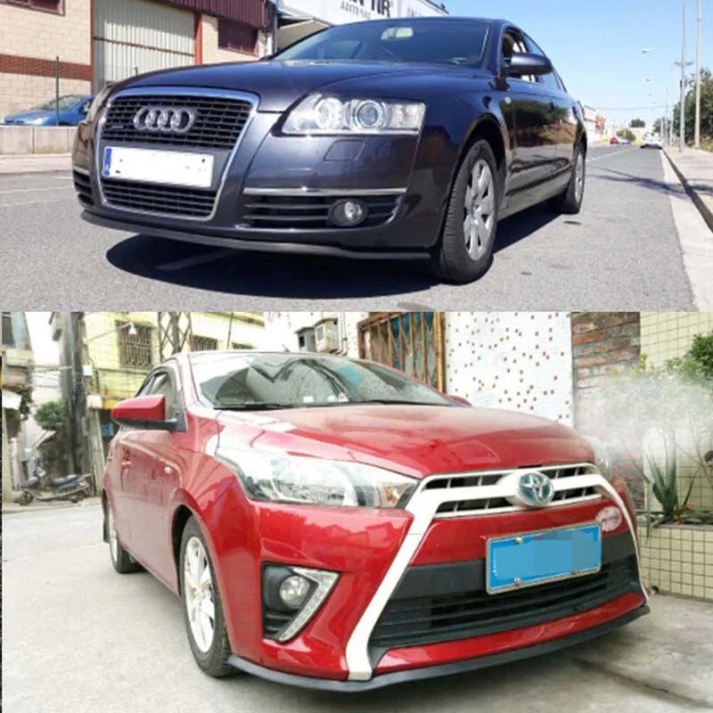 Rubberen bumperlip / sideskirt-strip (1 m of 2,5 m)