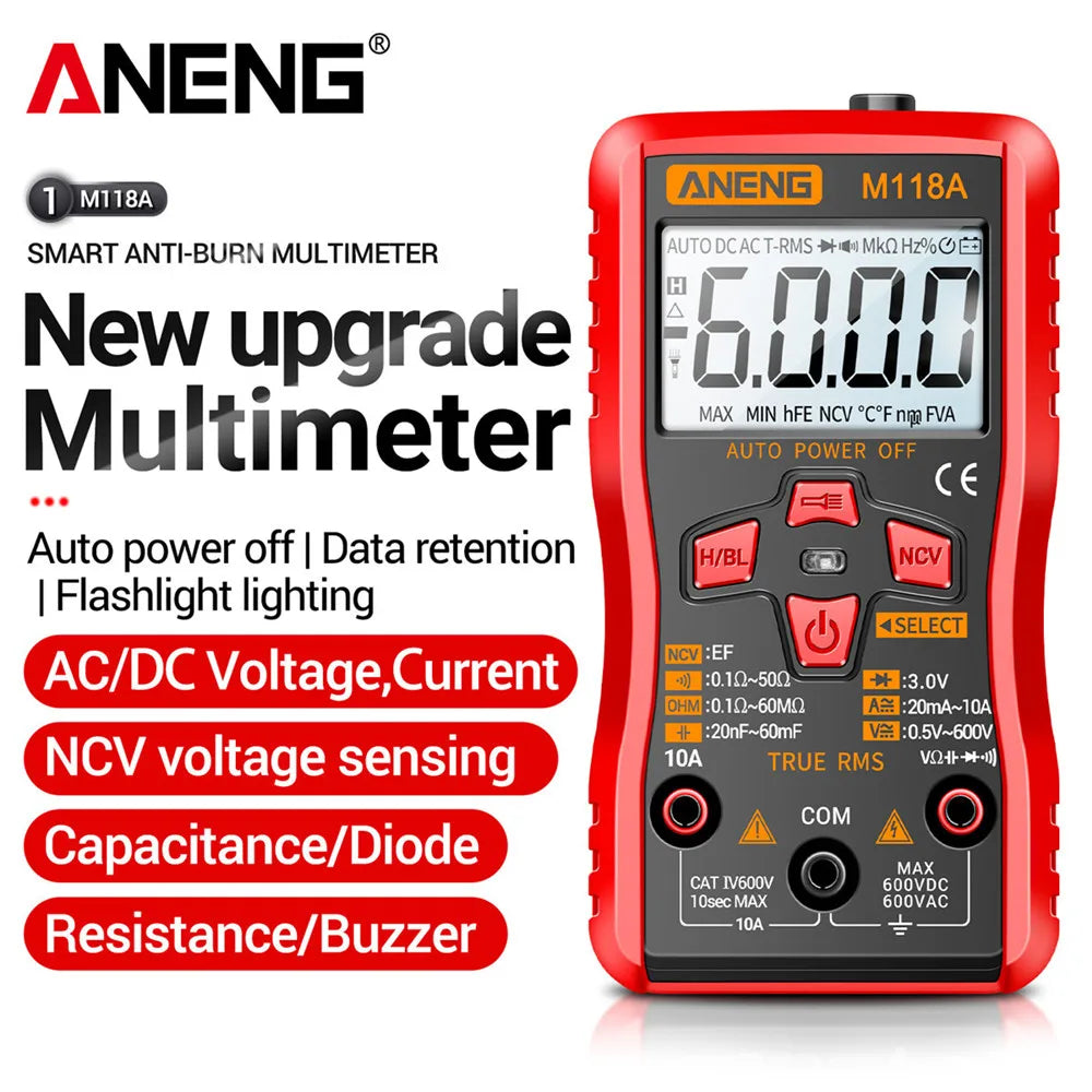 Digitale mini-multimeter (True RMS, NCV)