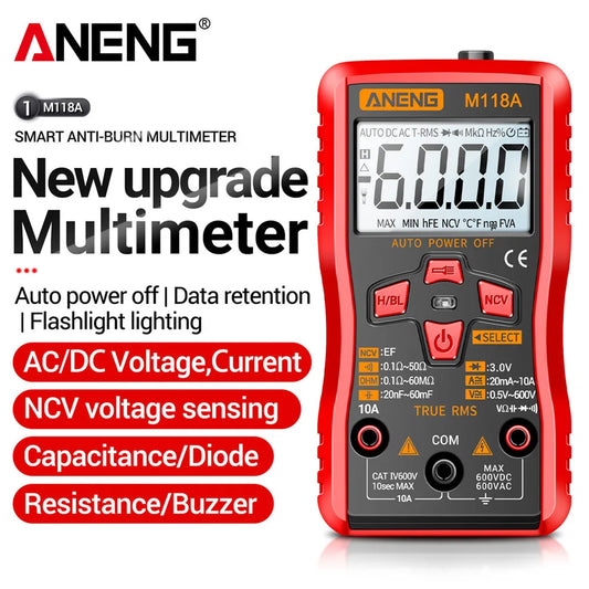 Digitale mini-multimeter (True RMS, NCV)