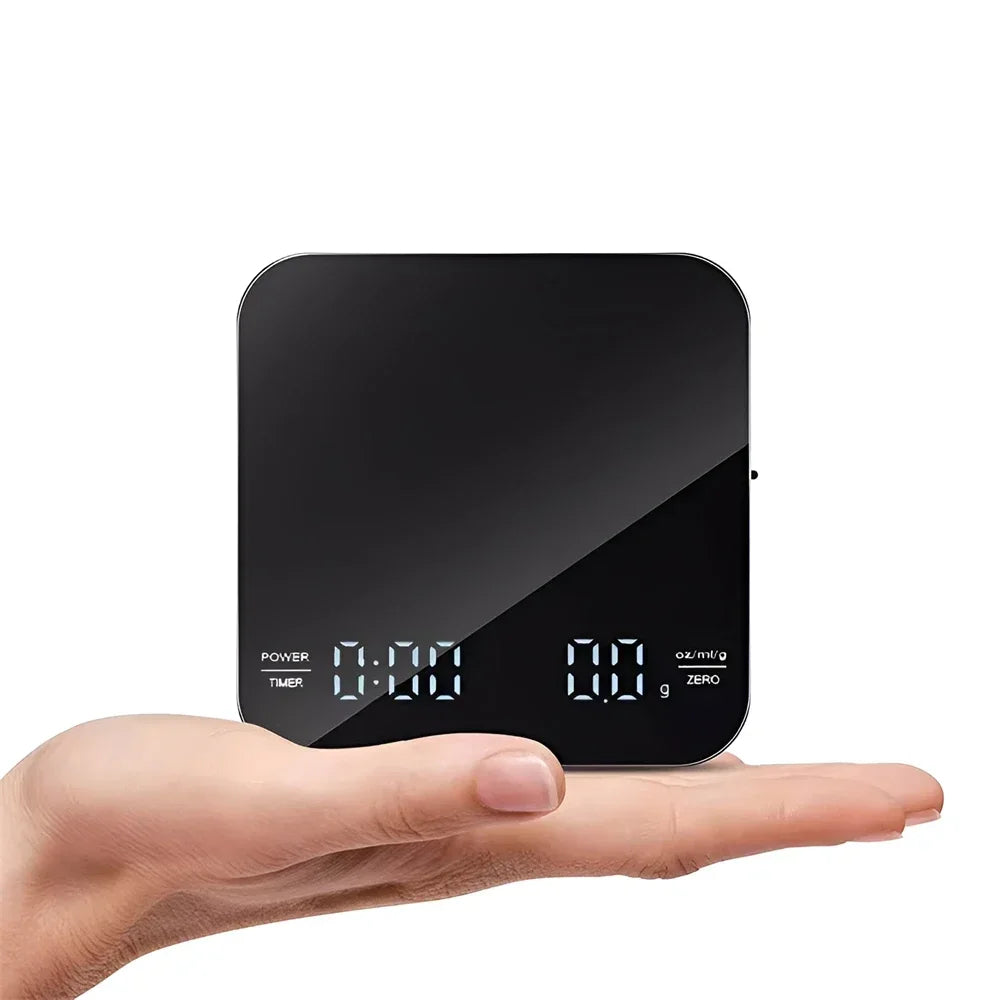 Digitale koffieweegschaal met timer