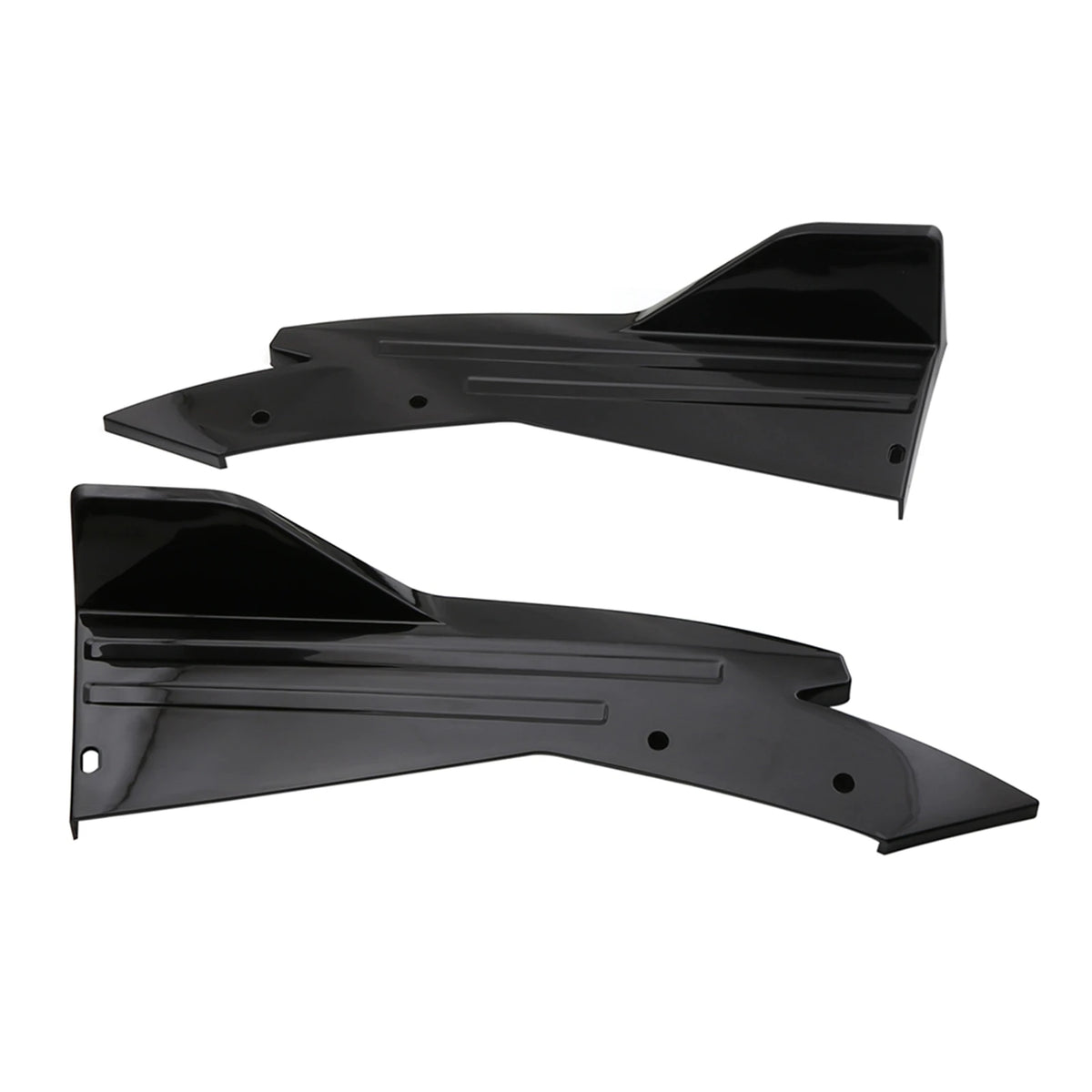 Universele achterbumper-splitters / side fins