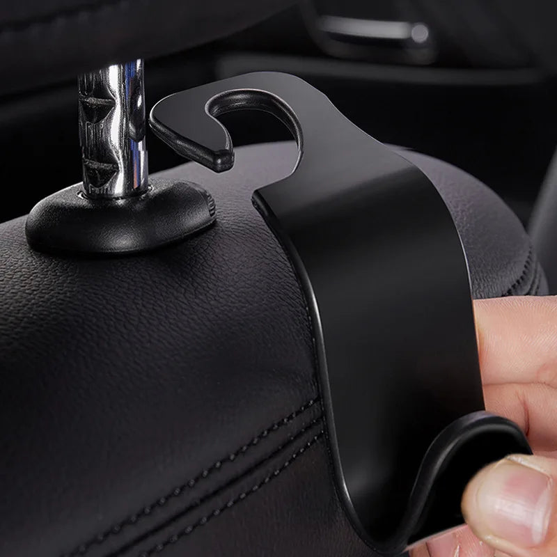 Hoofdsteunhaakjes voor tassen in de auto