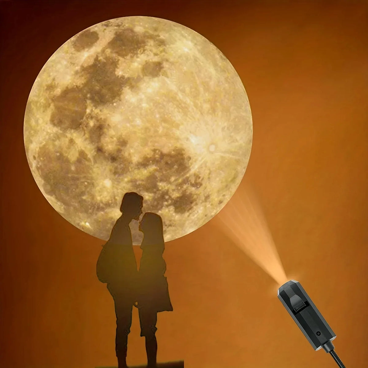 Maan- en aardeprojector voor het plafond