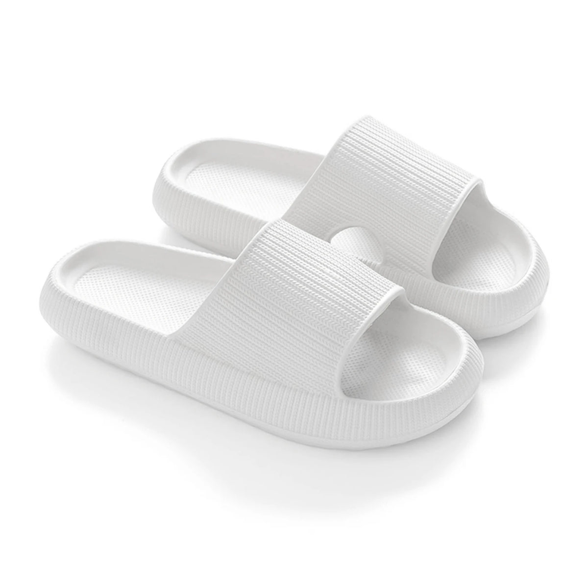 Cloud slippers met dikke zool