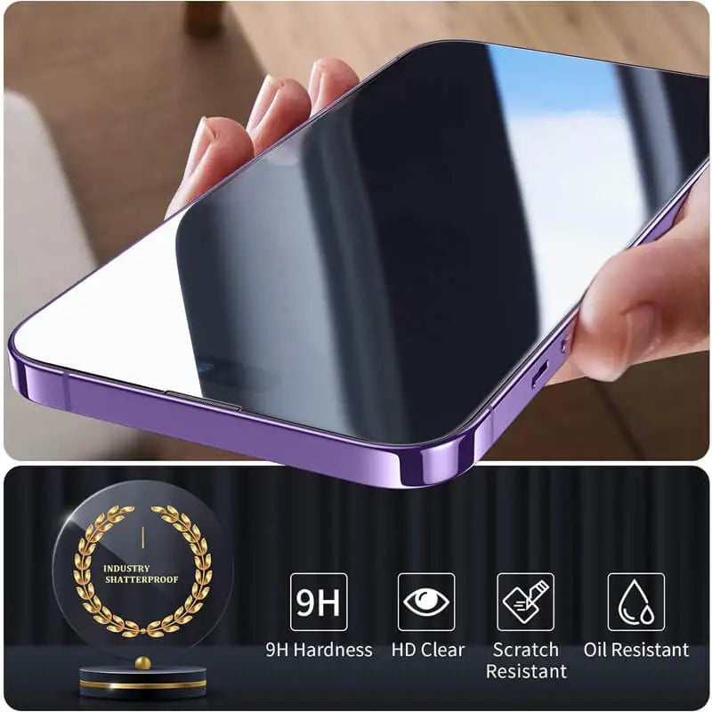 Gehard glazen screenprotector – iPhone 17, 17 Pro Max, 18 (3 of 5 stuks)