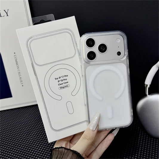 Transparant MagSafe-hoesje voor iPhone 17 / 17 Pro / 17 Pro Max / 18