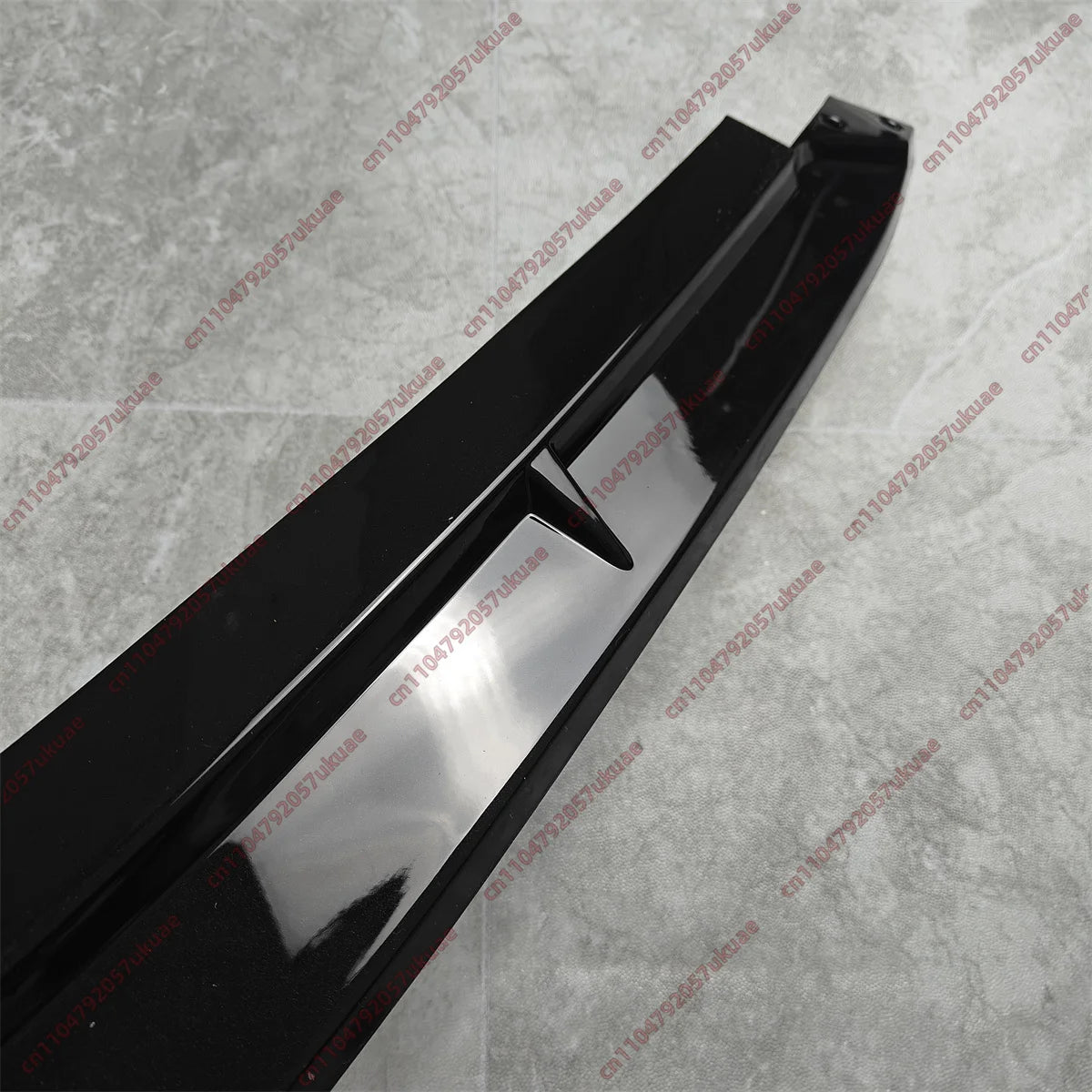 Frontspoiler lip glanzend zwart voor Mercedes C-Klasse W206 AMG-Line (2021+)