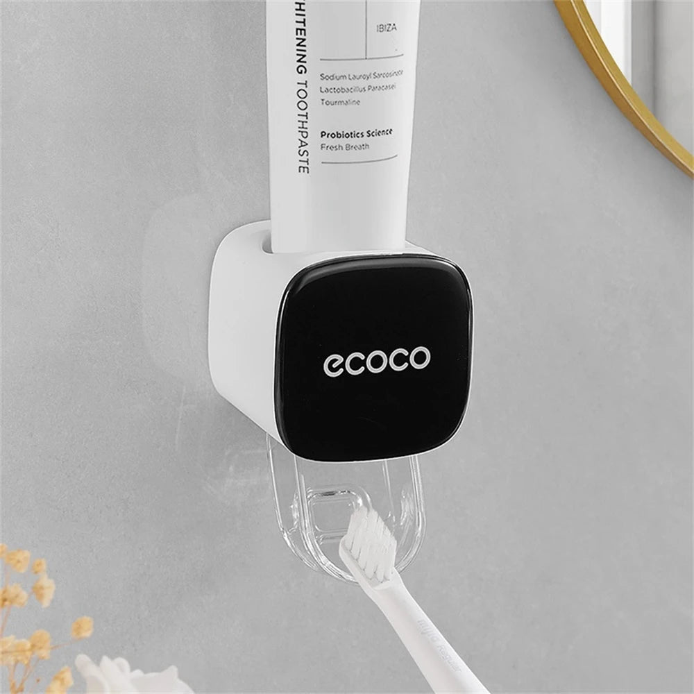 Automatische tandpastadispenser voor aan de muur