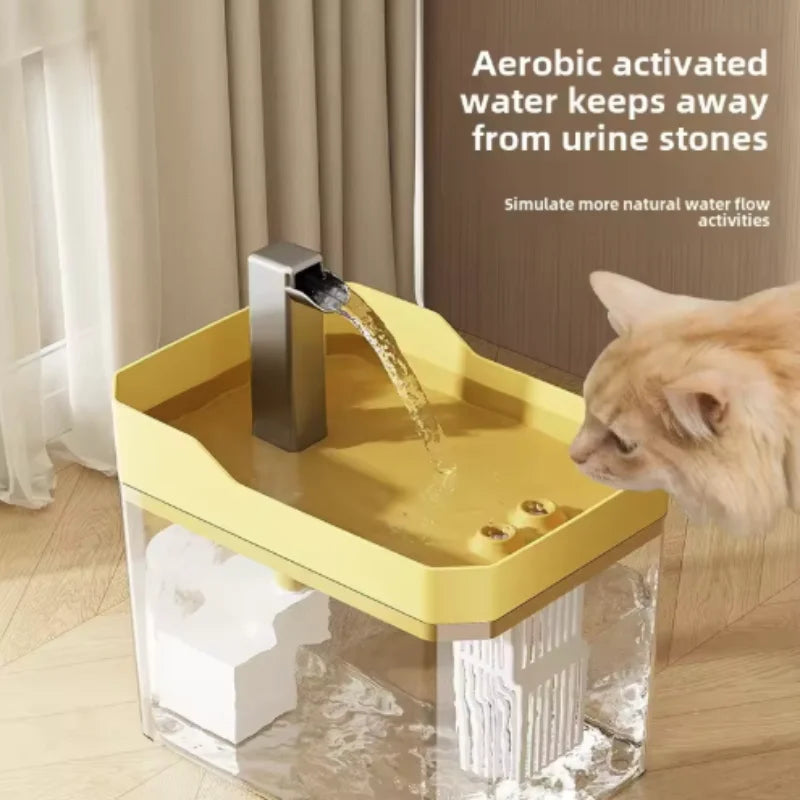 Drinkfontein voor katten met filter (1,5 liter)
