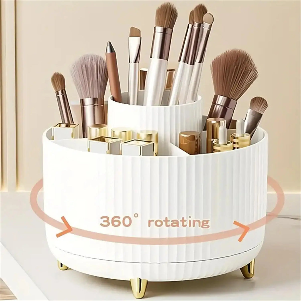 360° draaibare make-up organizer
