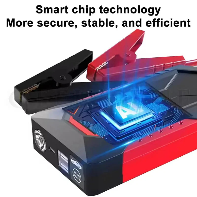 Jumpstarter en powerbank voor de auto (600A)