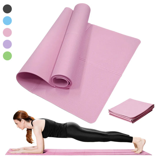 Antislip yogamat (3, 4 of 6 mm)
