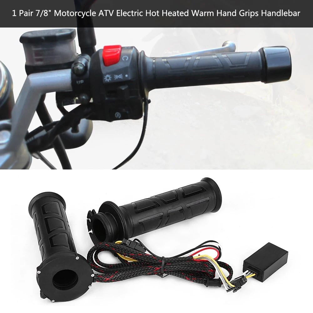 Verwarmde handvatten voor de motor (12V, 22 mm)