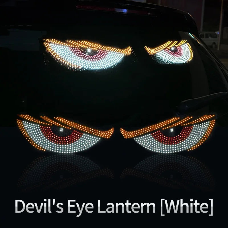 Dynamische LED-ogen voor de autoruit