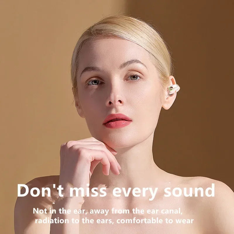 Draadloze open-ear oordopjes met clip