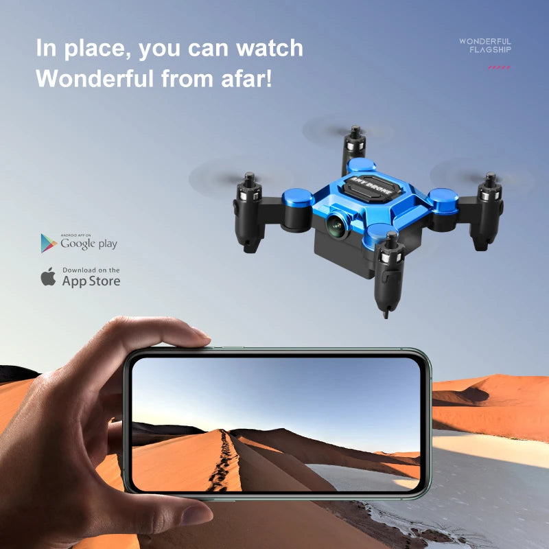 Opvouwbare mini-drone met 4K-camera
