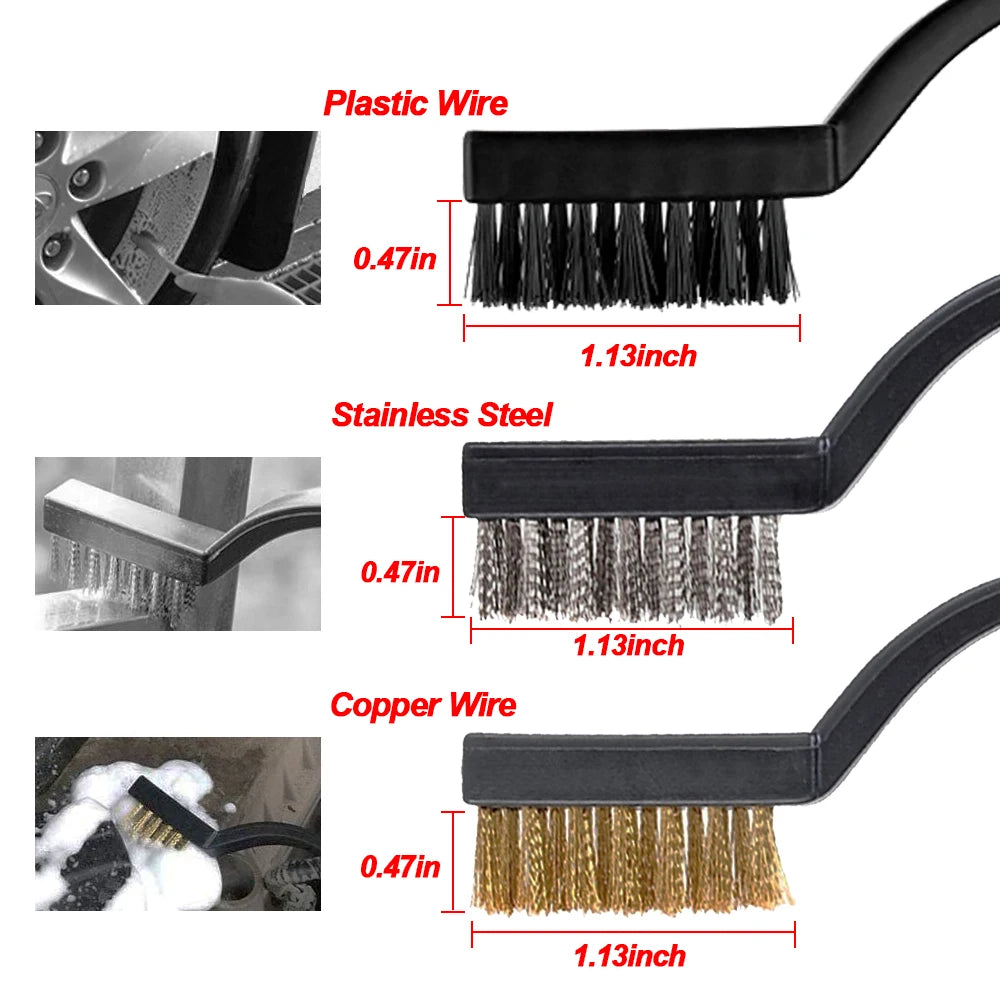 Detailing-kwastenset voor het auto-interieur (15-delig)