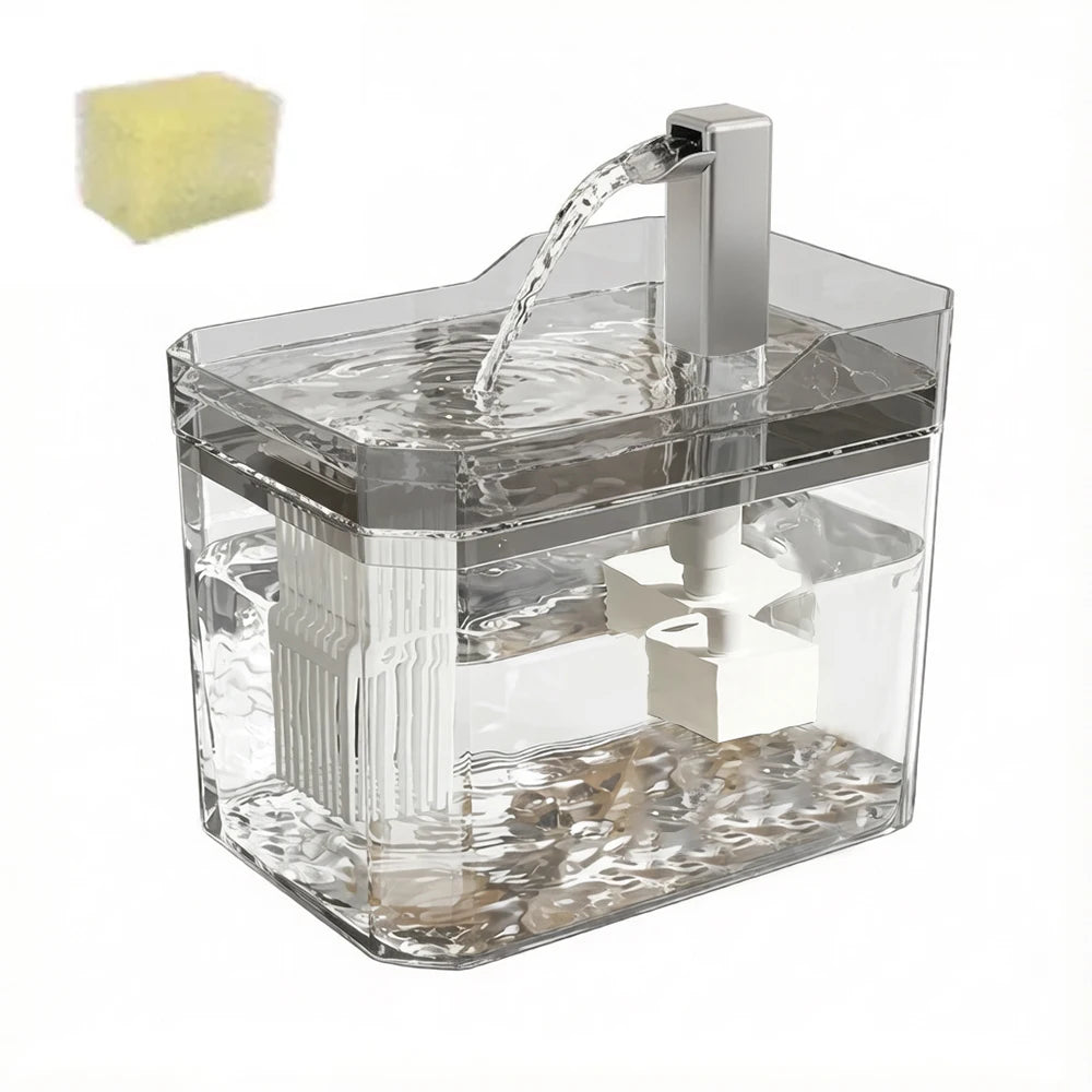 Drinkfontein voor katten met filter (1,5 liter)