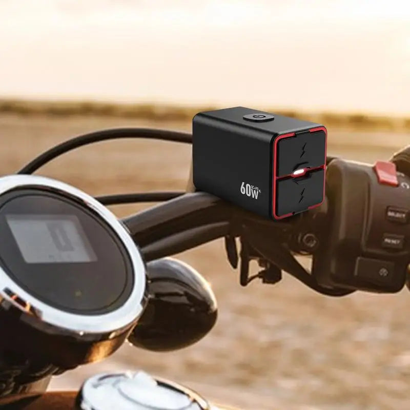 Waterdichte USB-C lader voor het stuur