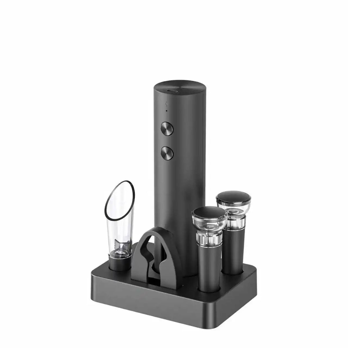 Elektrische wijnopener set