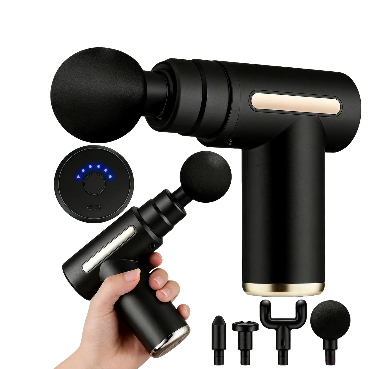 Mini-massagepistool (oplaadbaar)