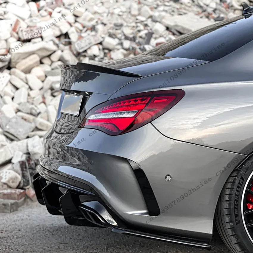 Achterdiffuser voor Mercedes CLA C117 AMG-Line (2017–2019)