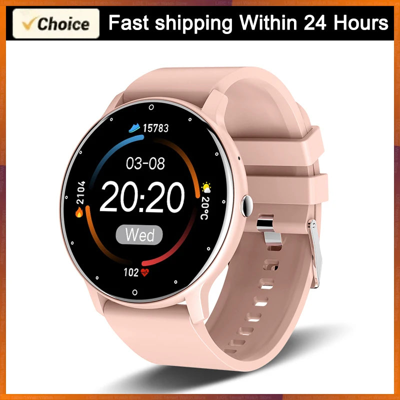 Smartwatch met hartslagmeter en sportfuncties