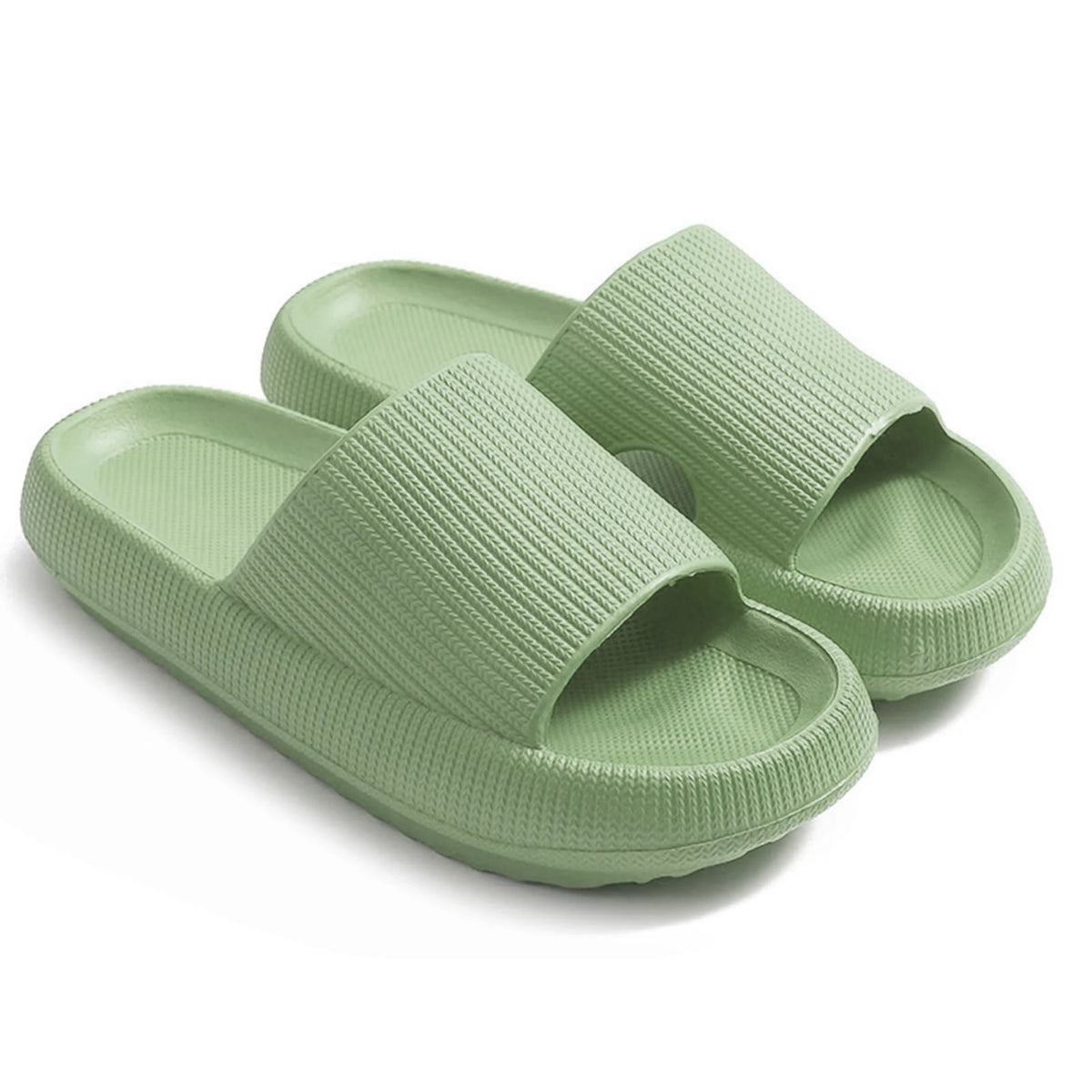Cloud slippers met dikke zool