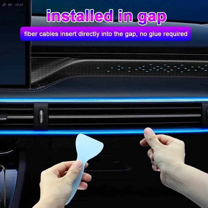 RGB sfeerverlichting voor het auto-interieur
