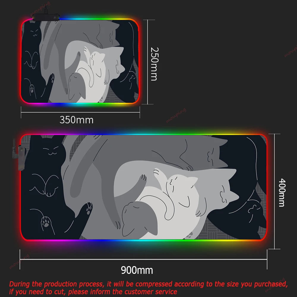 RGB gaming muismat XXL