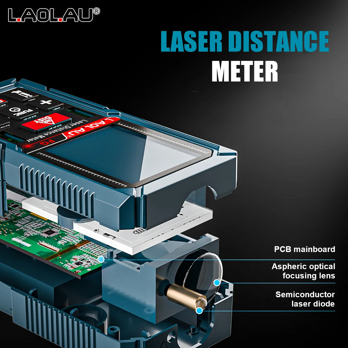 Laserafstandsmeter 50–150 m