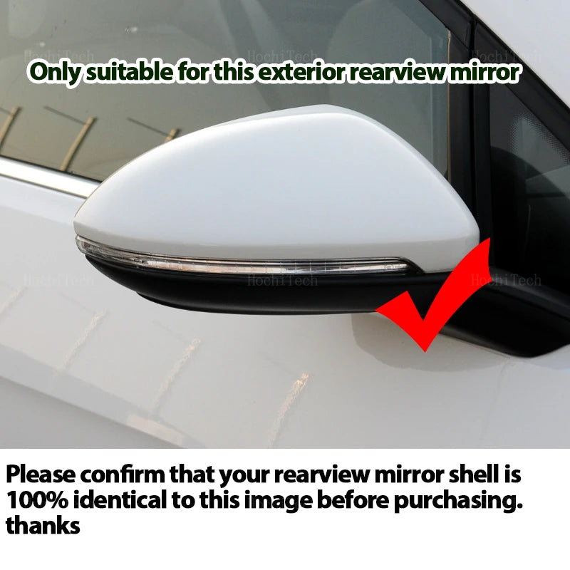 Spiegelkappen in carbonlook voor VW Golf 7 / 7.5 (2013–2020)