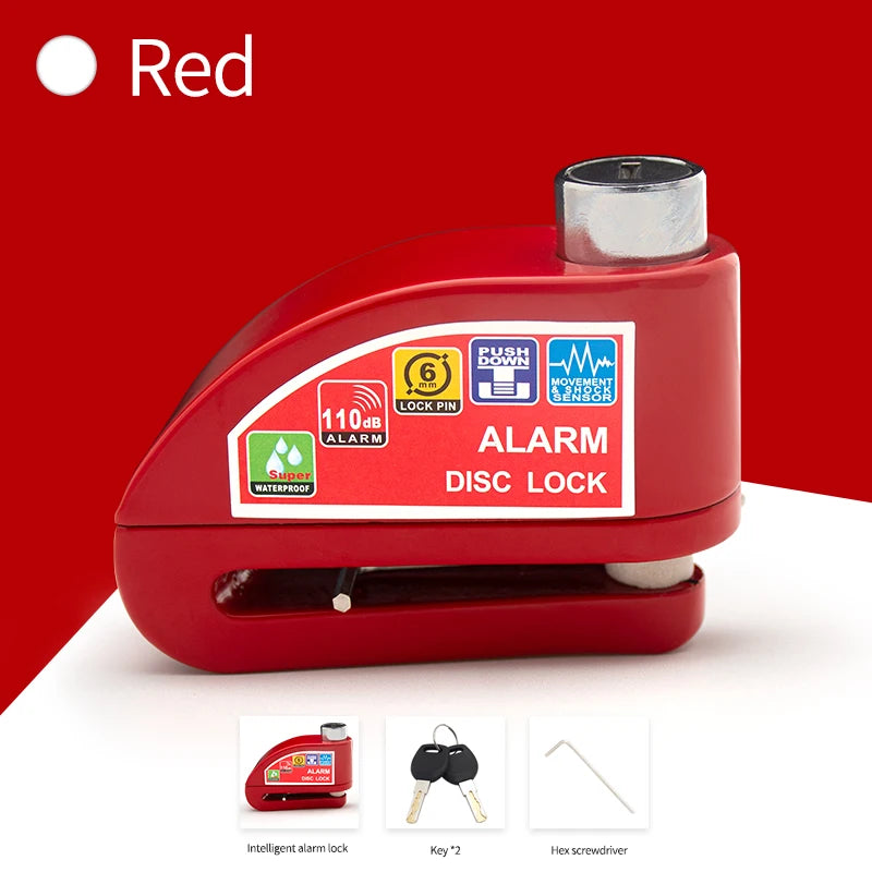 Alarmhangslot voor motor en fiets
