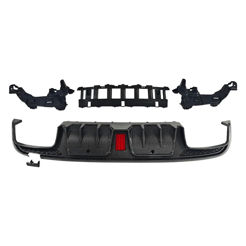 Achterdiffuser voor Mercedes C-Klasse W205 C63/C43 AMG (2015–2022)