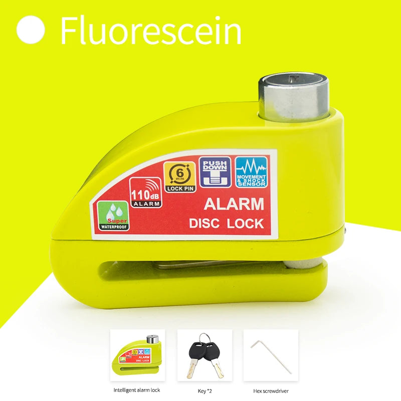 Alarmhangslot voor motor en fiets