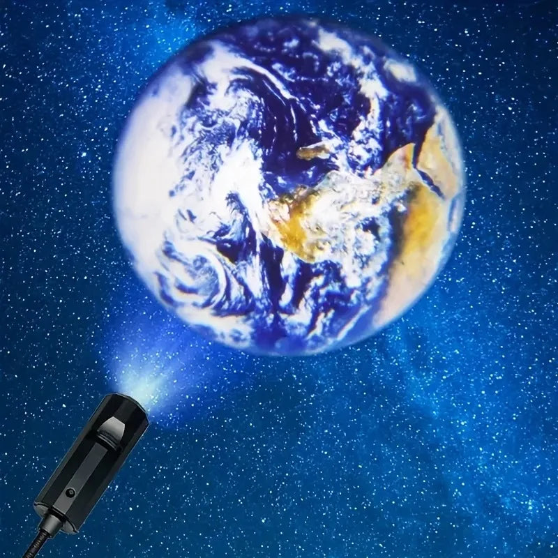 Maan- en aardeprojector voor het plafond