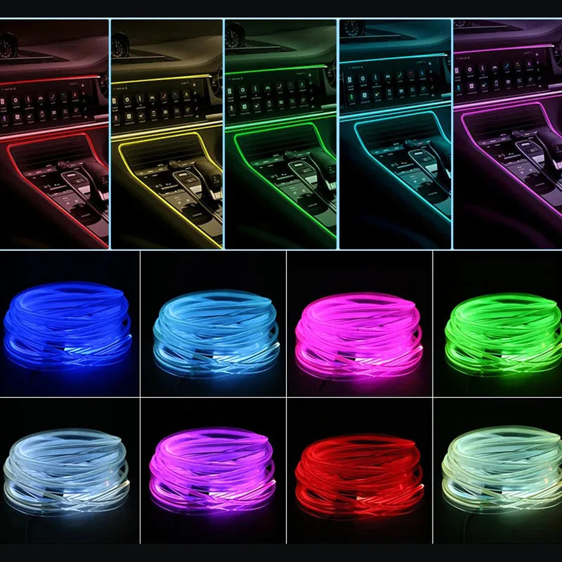 RGB sfeerverlichting voor het auto-interieur